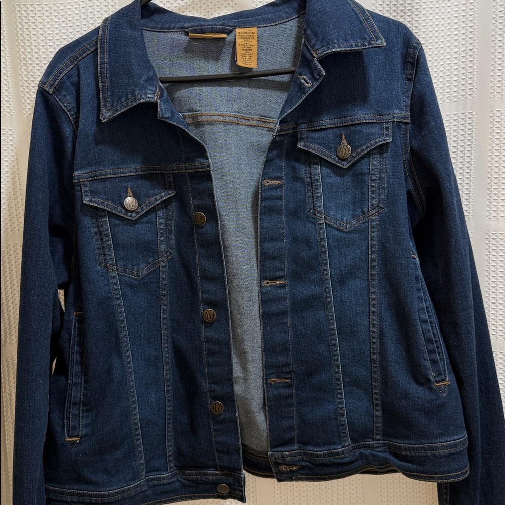 Wrangler Dark Denim Women’s Jean Jacket XL